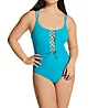 Skinny Dippers Jelly Beans Suga Babe Lace Up One Piece Swimsuit 6529169