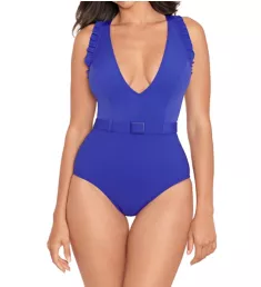 Jelly Beans Cinch Ruffle One Piece Swimsuit