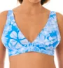 Skinny Dippers Kaanapali Smoothie Wide Shoulder Swim Top 6529176