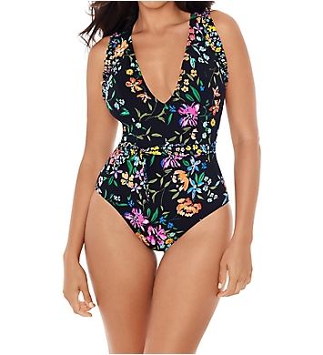 Skinny Dippers Baby Kiss Cinch Ruffle Sleeve One Piece Swimsuit 6533329