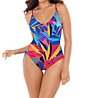 Skinny Dippers Banshee Shape Shifter V-Neck One Piece Swimsuit