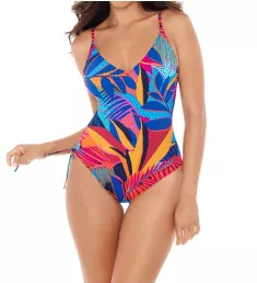 Banshee Shape Shifter V-Neck One Piece Swimsuit