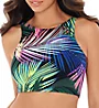Skinny Dippers Bright Lights Shirr Thing Adjustable Crop Swim Top 6533336 - Image 1
