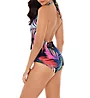 Skinny Dippers Bright Lights Sirene Halter One Piece Swimsuit 6533338 - Image 2