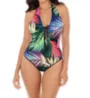 Skinny Dippers Bright Lights Sirene Halter One Piece Swimsuit 6533338