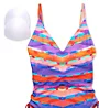 Skinny Dippers Prisma Shape Shifter V-Neck One Piece Swimsuit 6533365 - Image 4