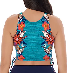 Bamboo Dubbly Bubbly Crop Swim Top