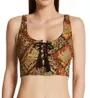 Skinny Dippers Mazie Felicity Lace Up Crop Swim Top 6540305 - Image 1