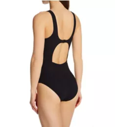 Jippa Zip Lock One Piece Swimsuit Black M