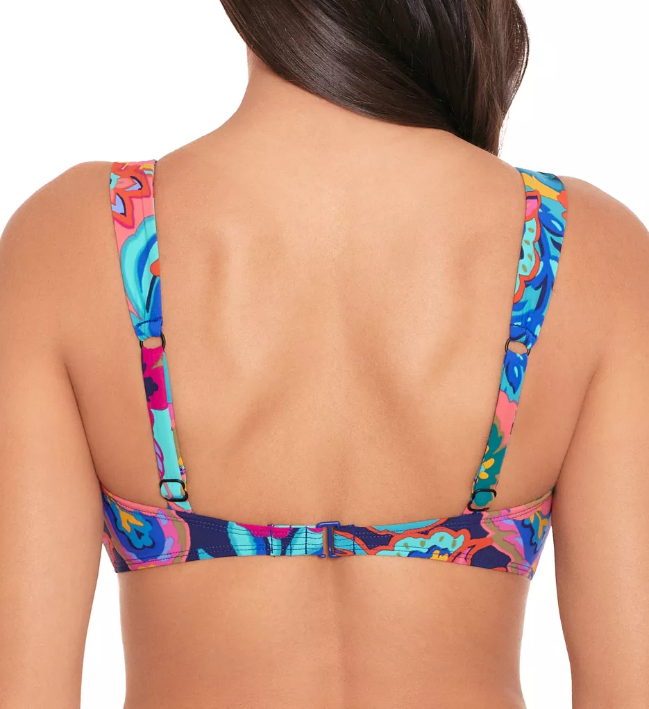 Skinny Dippers Women's Swimwear St. Tropez Tab Front Removable Cup Bralette  Bikini Top