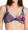 Skinny Dippers Tapestry Soomi Tab Front Bralette Swim Top 6540340 - Image 1