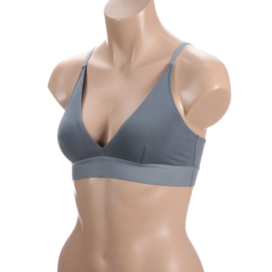 Shop Wireless Bras: Hadlee Triangle Bralette in Pima Cotton