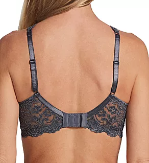 Signature Lace Unlined Underwire Bra Anthracite 44DD
