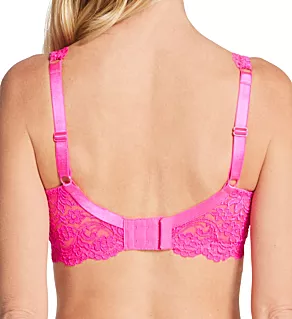 Signature Lace Unlined Underwire Bra M Pink 36C