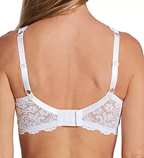 Signature Lace Unlined Underwire Bra White 42DD