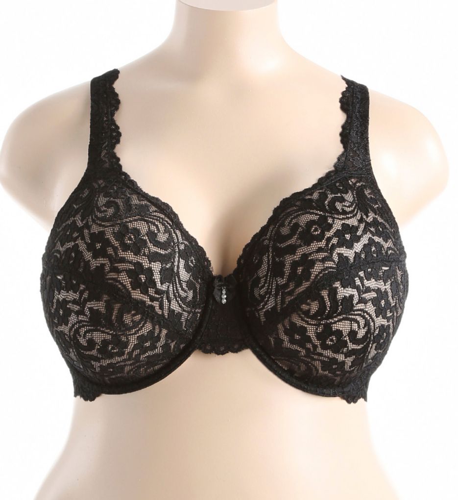 Signature Lace Unlined Underwire Bra No No Red 38DD by Smart and Sexy