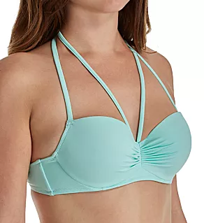 Swim Secret The Getaway Halter Bikini Swim Top Mint Chip 34B