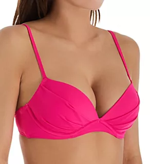 Swim Secret The Heavenly Convertible Swim Top Fuchsia Sizzle 34A