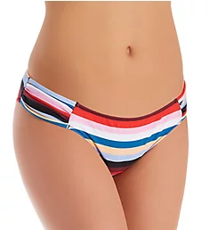Swim Secret The Knockout Bikini Swim Bottom Rhumba Stripes S