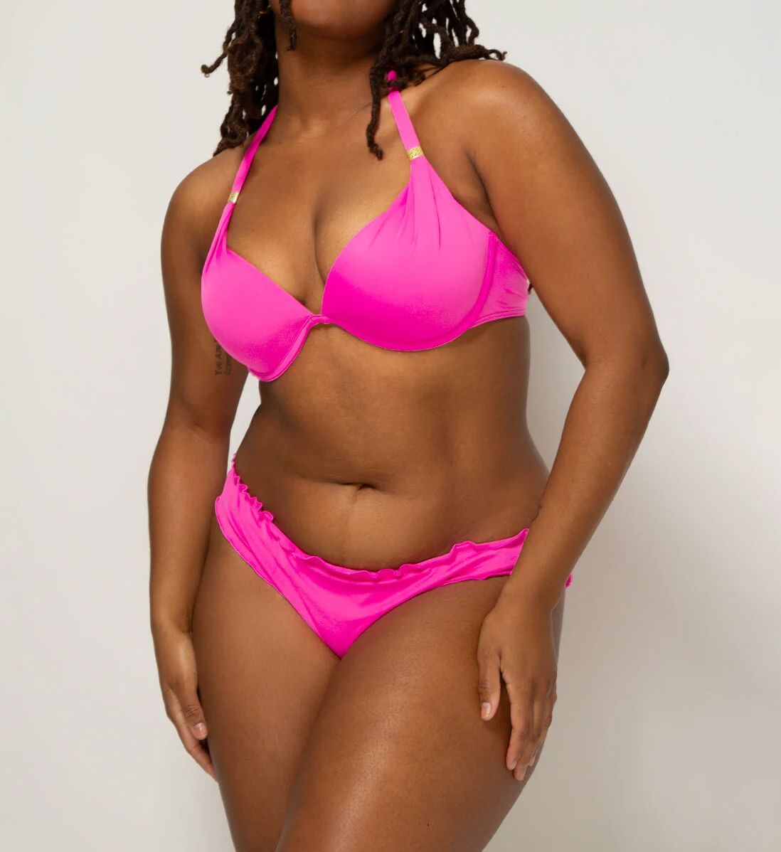 Smart and Sexy Swim Secret The Ruffle Cheeky Bikini Swim Bottom SA1008 - Image 3