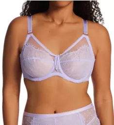 Sexy Pin Up Unlined Underwire Bra Lilac Iris 42DDD