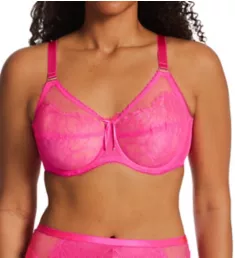 Sexy Pin Up Unlined Underwire Bra M Pink 42DDD