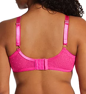 Sexy Pin Up Unlined Underwire Bra M Pink 34DDD