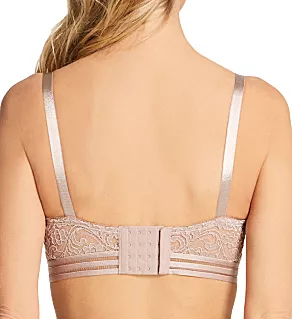 Lace Unlined Underwire Longline Bra Bark 34D
