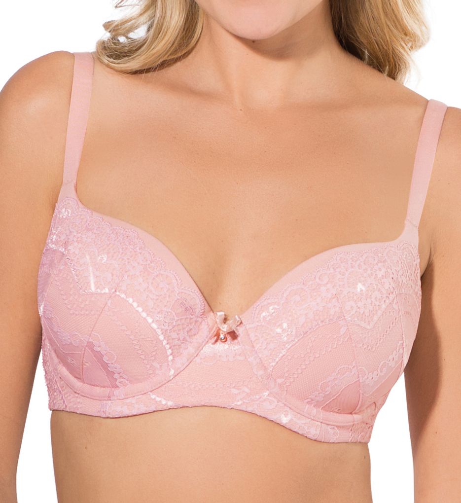 Smart and Sexy : Smart and Sexy SA1136A Perfect Light Lined Convertible T-Shirt Bra (Blushing Rose 44DD)