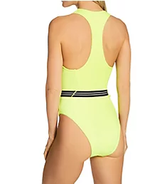 One Piece Swimsuit with Belt