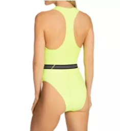 One Piece Swimsuit with Belt