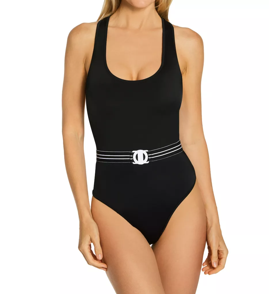 Smart and Sexy One Piece Swimsuit with Belt SA1276 - Image 1