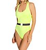 Smart and Sexy One Piece Swimsuit with Belt