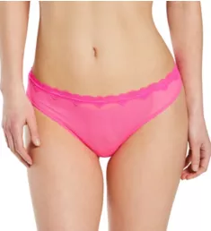 Lace Trim Thong Panty - 2 Pack