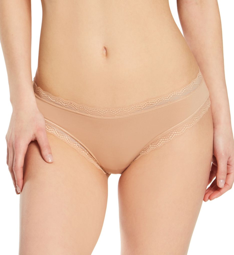 Smart & Sexy Women's Lace Trim & Mesh Panty 2 Packs Sexy Thongs & Cheeky  Bikinis