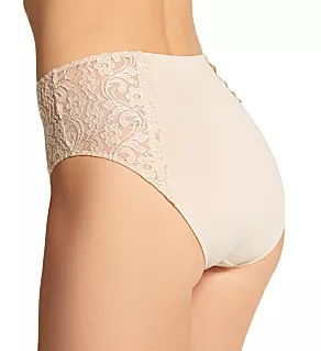 Micro High Waist Bikini Panty - 2 Pack In The Buff/Black S