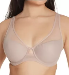 Mesh Plunge Bra Bark 32B