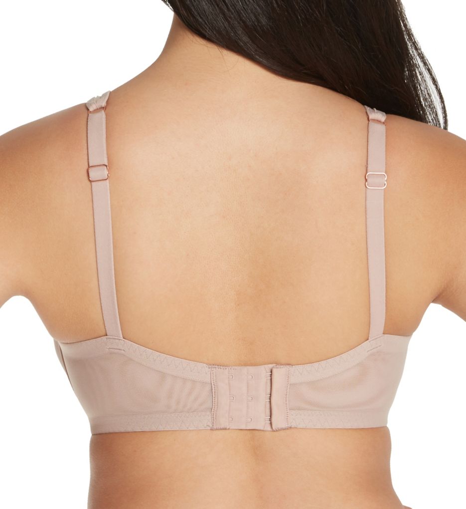 Smart and Sexy Mesh Plunge Bra Bark 34DDD  - Image 2