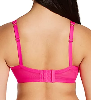 Mesh Plunge Bra Electric Pink 32DD