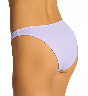Dip Front Bikini Panty - 2 Pack Lilac Iris/Lt Grey Hea M