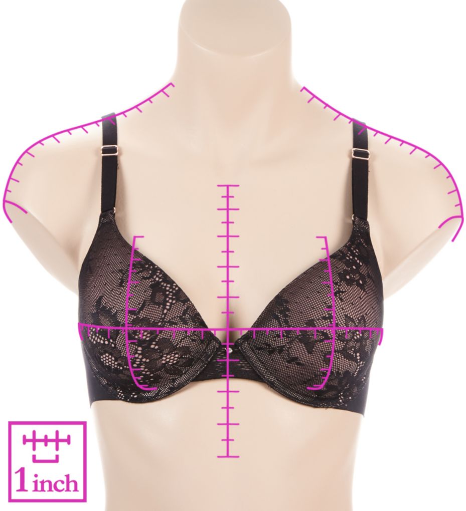 Lightly Lined Smooth Lace T-Shirt Bra