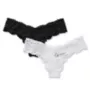 Smart and Sexy Signature Lace Thong - 2 Pack SA849 - Image 3