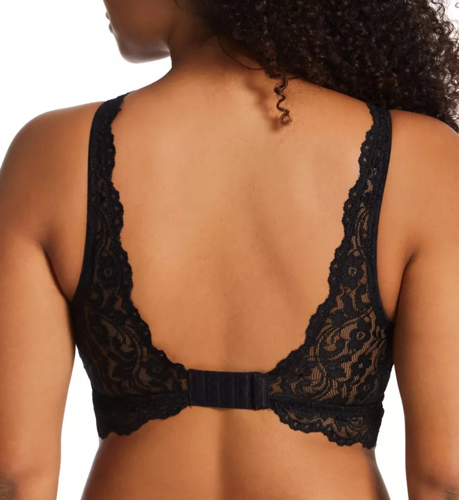 Smart & Sexy Women's Signature Lace Unlined Underwire Bra 2-pack No No  Red/black Hue 36c : Target