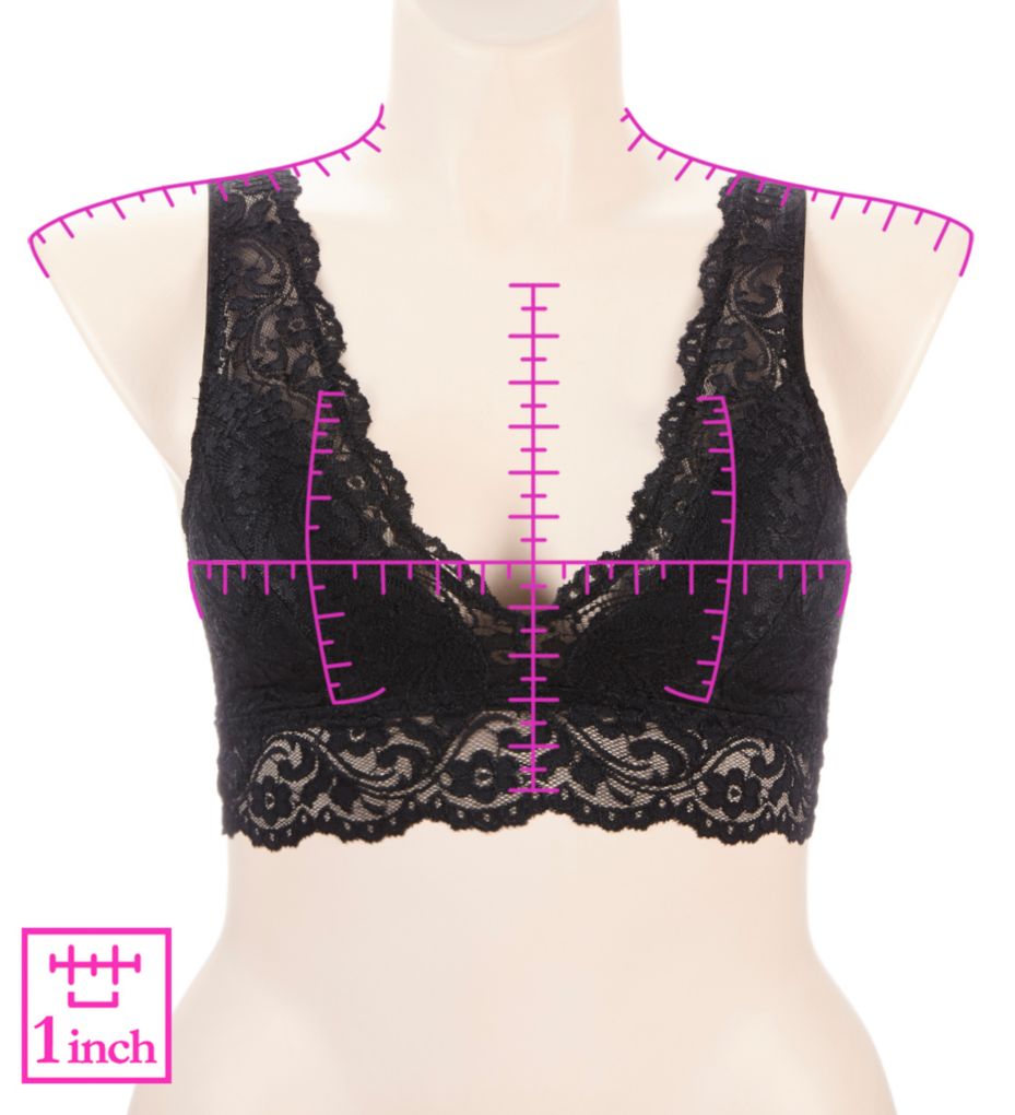 Smart & Sexy Women's Signature Lace Deep V Bralette 2-pack : Target