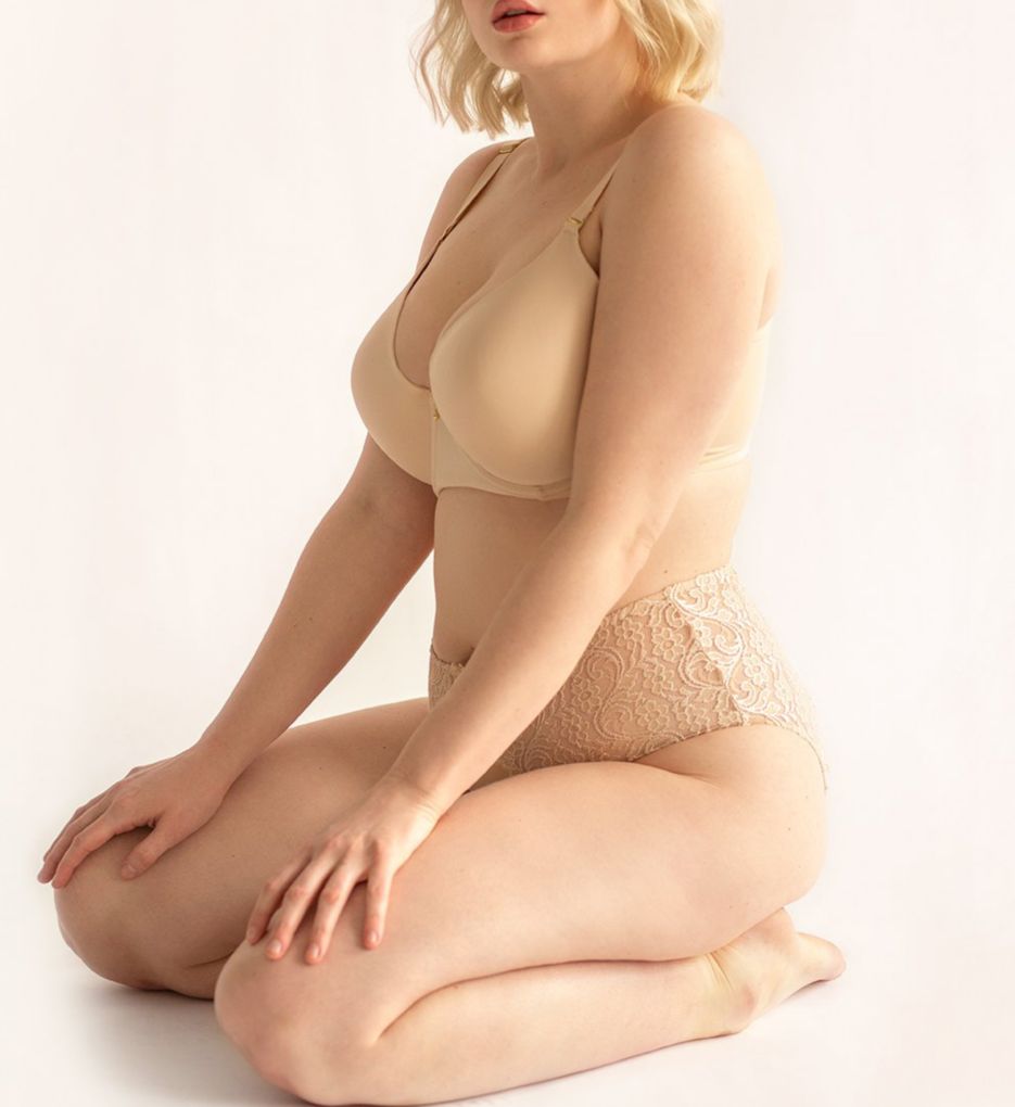 Smart and Sexy Everyday Lightly Lined T-Shirt Bra In The Buff 46D  - Image 7