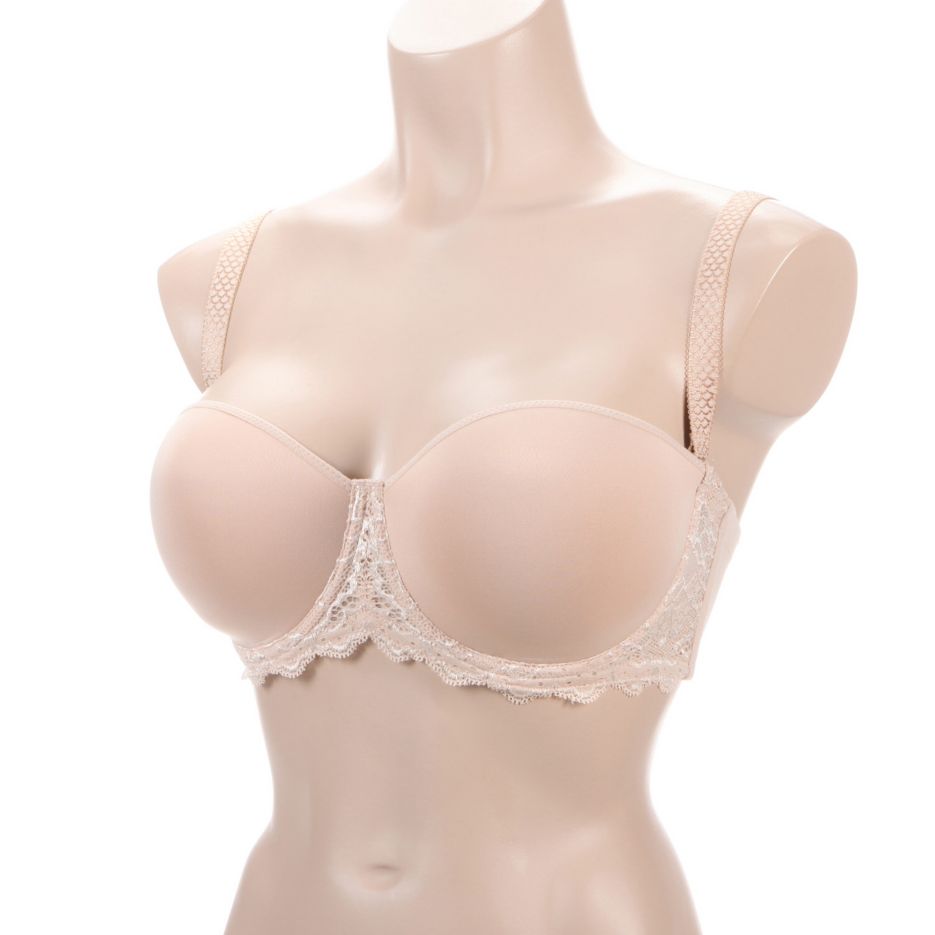 Caresse 3D Spacer Foam Strapless Underwire Bra