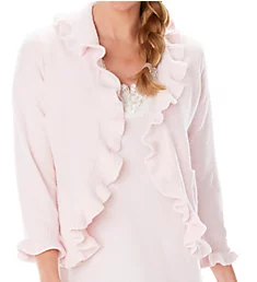 Ruffle Bed Jacket Pink S