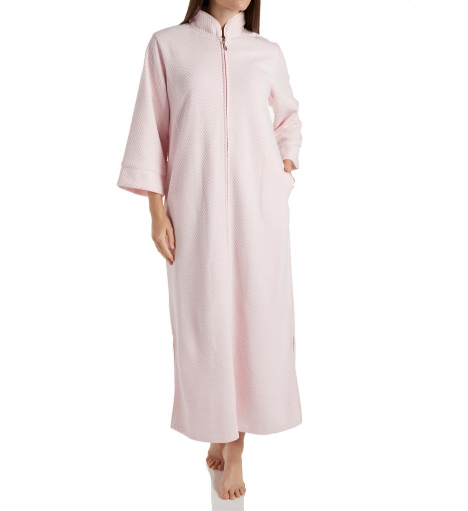 Waffle Weave Zip Robe-fs