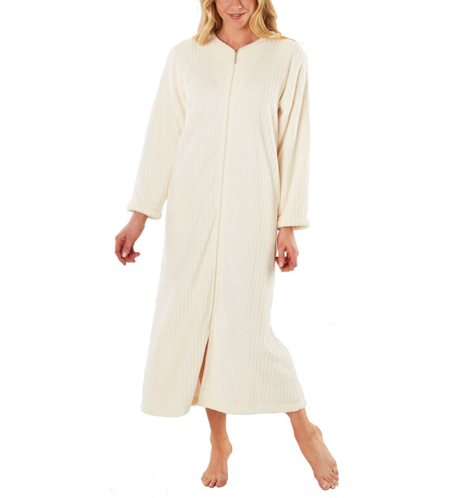 52" Cloud Fleece Sweetheart Zip Robe