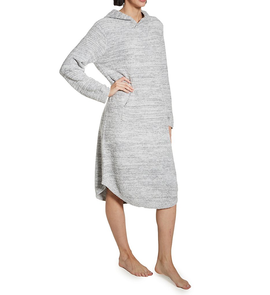 42 Inch Marshmallow Hooded Lounger Gray 2X/3X by Softies by Paddi